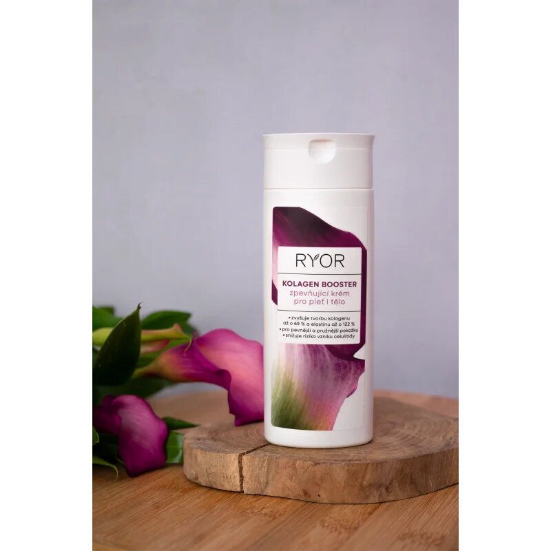 RYOR Body Form Kolagen Booster zpevňující a výživné tělové mléko 200 ml