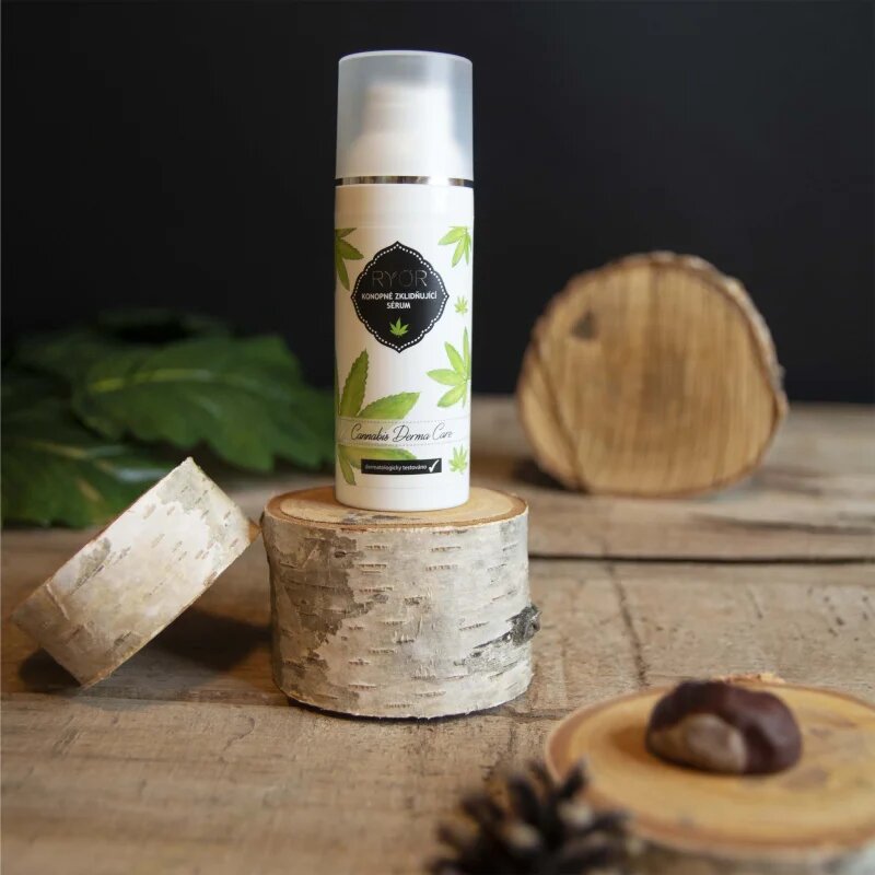 RYOR Cannabis Derma Care konopný výživný krém s kmenovými buňkami 50 ml