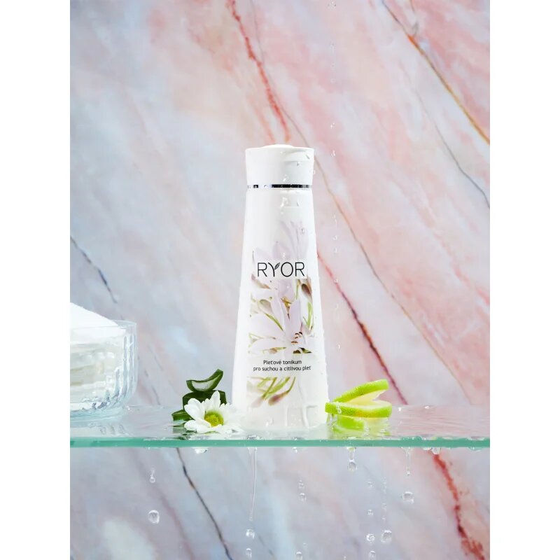 RYOR Čištění a Odličování pleťové tonikum pro citlivou a suchou pleť 200 ml