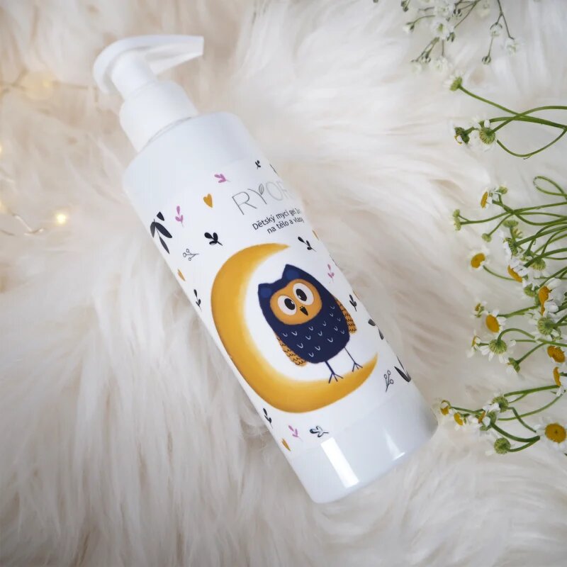 RYOR Dětská Kosmetika dětský mycí gel a šampon 2 v 1 200 ml