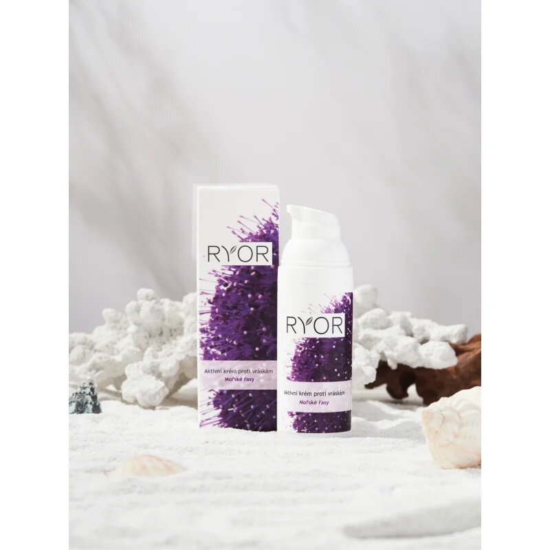 RYOR Mořské Řasy aktivní krém proti vráskám s mořskými řasami 50 ml