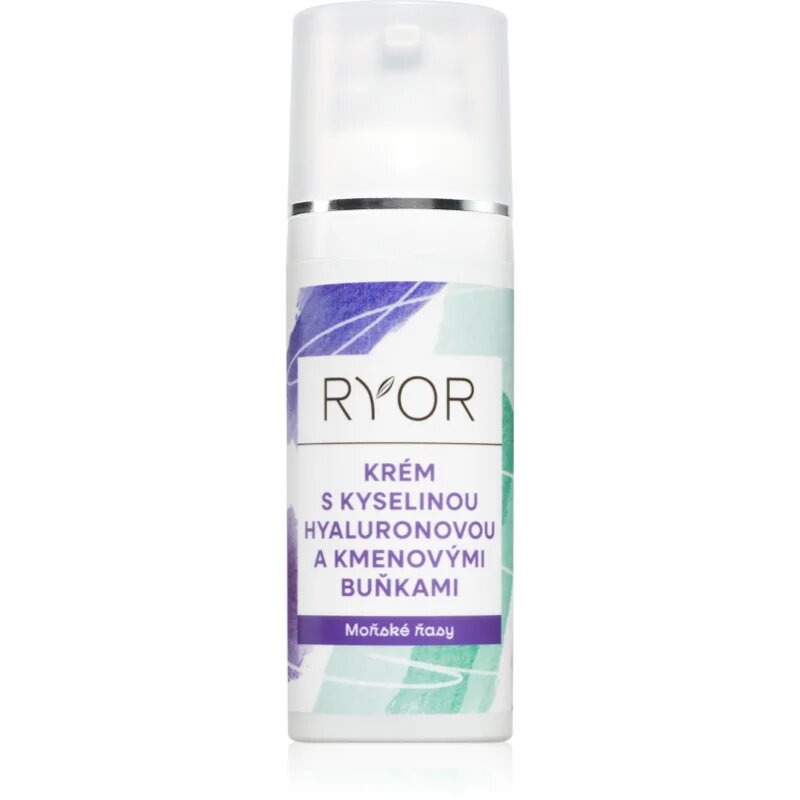 RYOR Mořské Řasy krém s kyselinou hyaluronovou a kmenovými buňkami 50 ml
