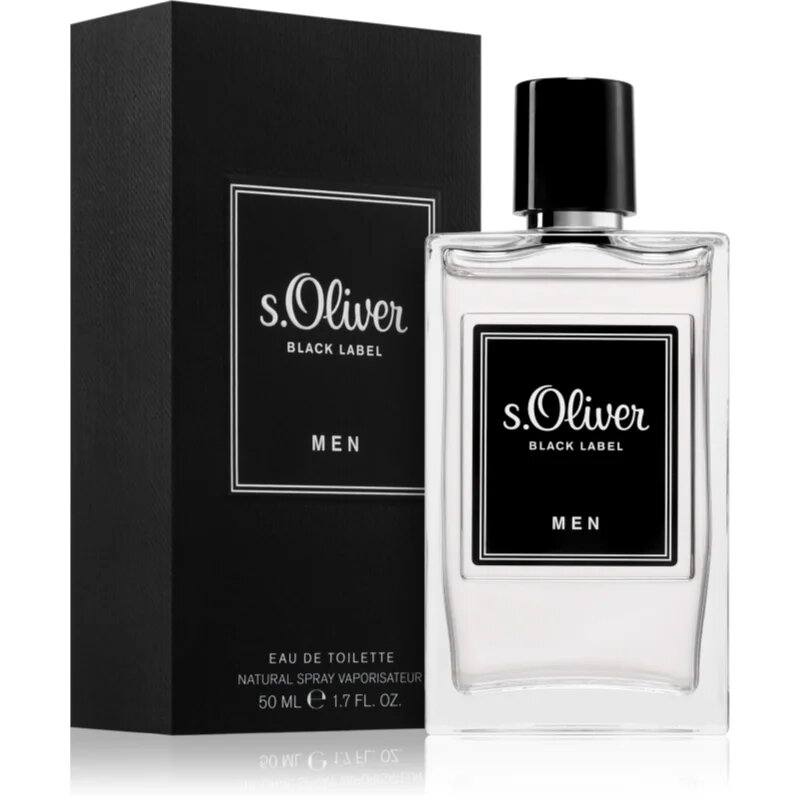 s.Oliver Black Label Men toaletní voda pro muže 50 ml