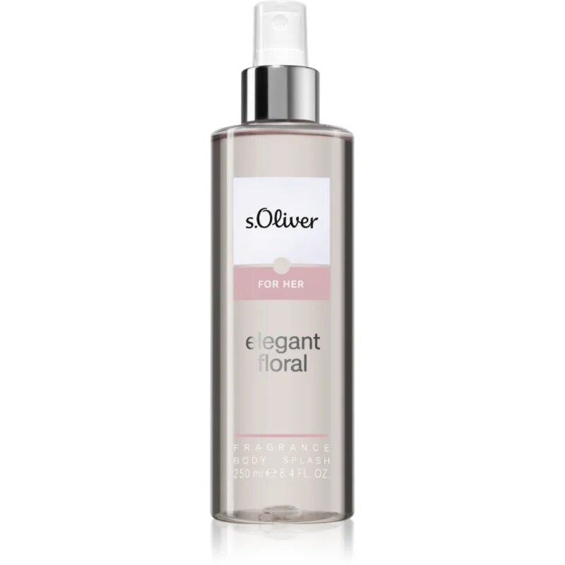 s.Oliver Elegant Floral For Her tělový sprej pro ženy 250 ml