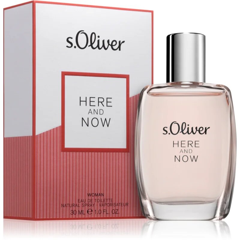 s.Oliver Here and Now Women toaletní voda pro ženy 30 ml