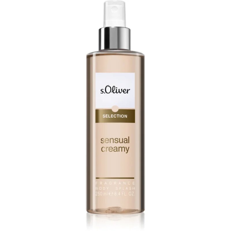 s.Oliver Selection Women Sensual Creamy tělový sprej pro ženy 250 ml