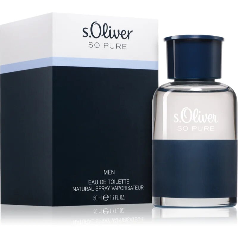 s.Oliver So Pure Men toaletní voda pro muže 50 ml