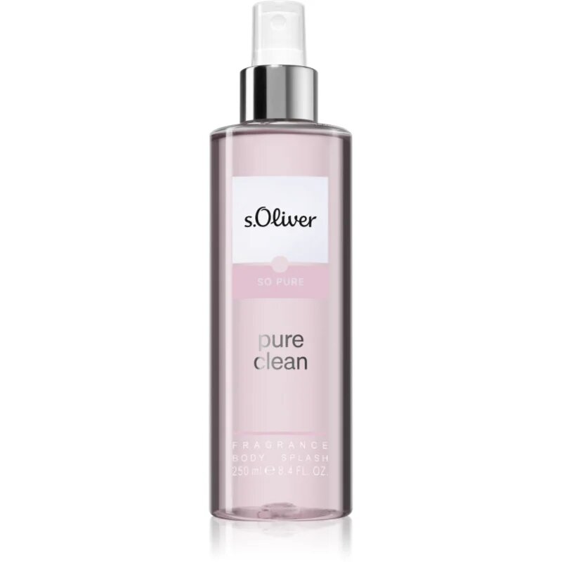s.Oliver So Pure Pure Clean tělový sprej pro ženy 250 ml