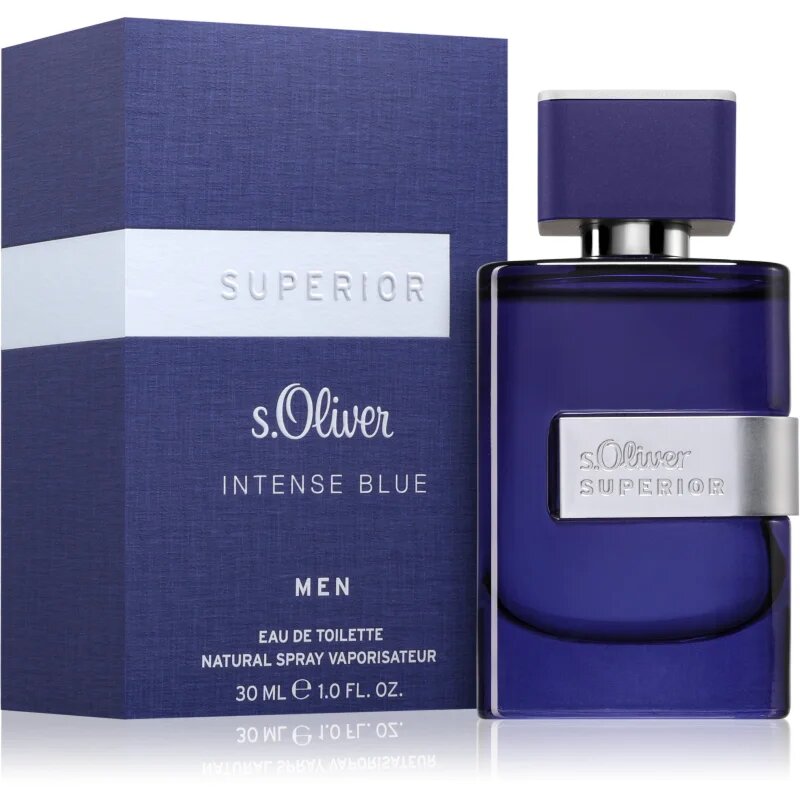 s.Oliver Superior Intense Blue toaletní voda pro muže 30 ml