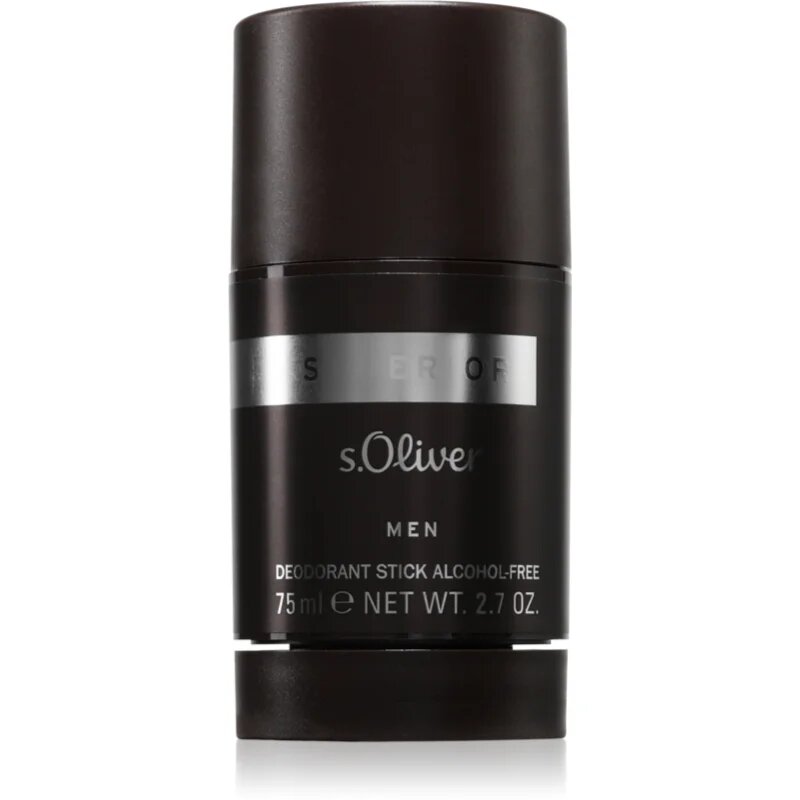 s.Oliver Superior Men tuhý deodorant pro muže 75 ml
