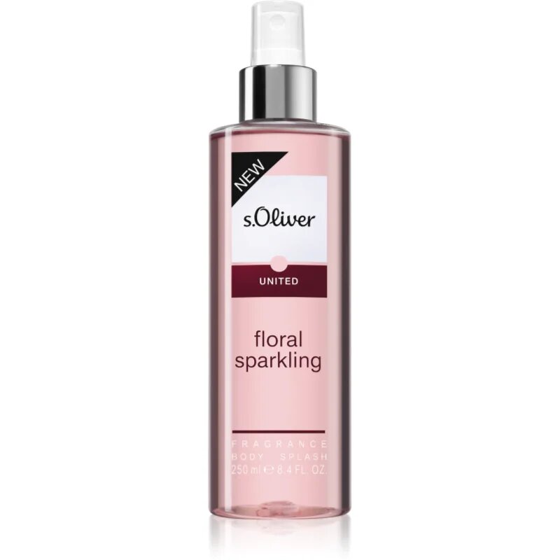 s.Oliver United Floral Sparkling tělový sprej pro ženy 250 ml