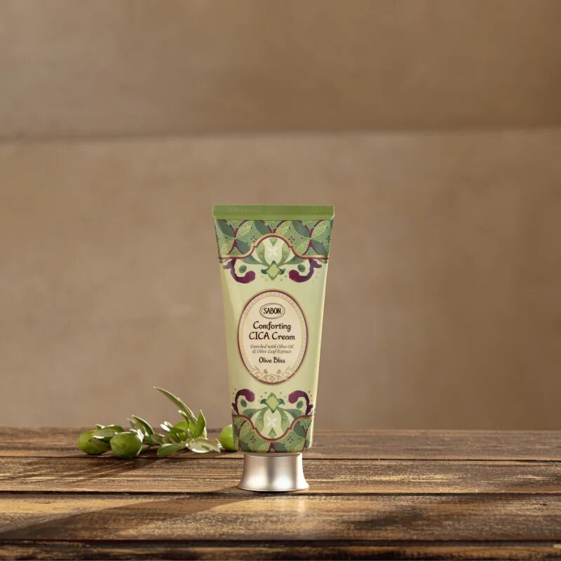 Sabon Comforting CICA Olive Bliss tělový krém 200 ml