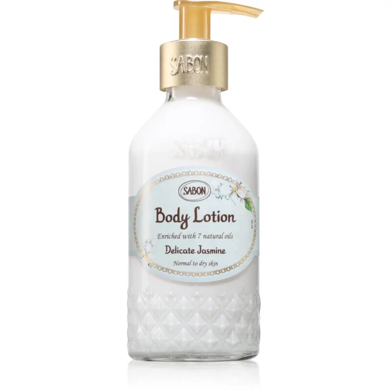 Sabon Delicate Jasmine tělové mléko 200 ml
