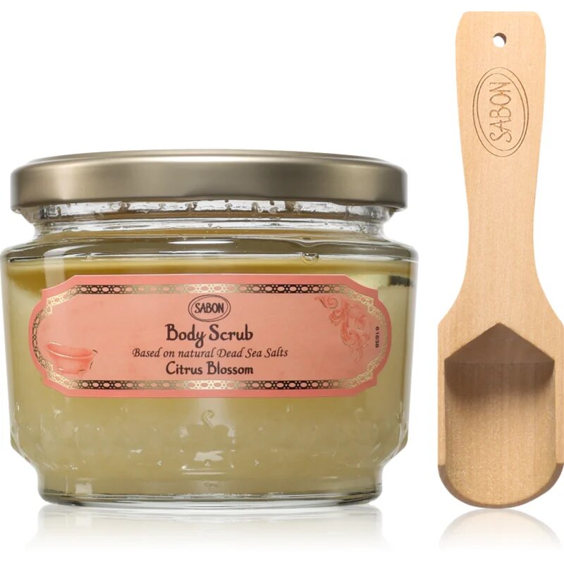 Sabon Medium Citrus Blossom tělový peeling 320 g