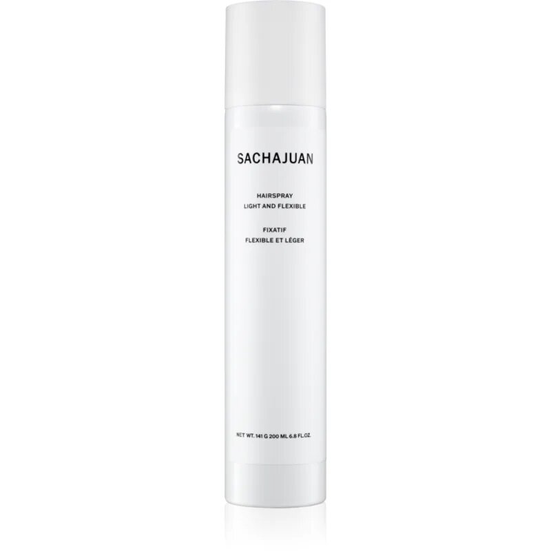 Sachajuan Hairspray Light and Flexible lak na vlasy pro přirozenou fixaci 200 ml