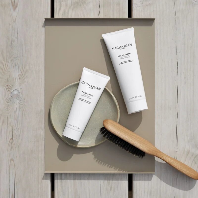 Sachajuan Styling and Finish Straight or Curly tvarující krém na vlasy 125 ml