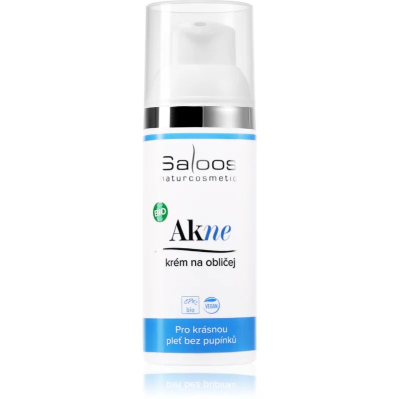 Saloos AkNE zklidňující krém pro problematickou pleť akné 50 ml