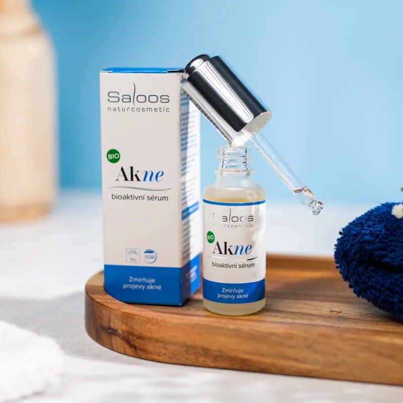Saloos AkNE zklidňující sérum pro problematickou pleť akné 20 ml