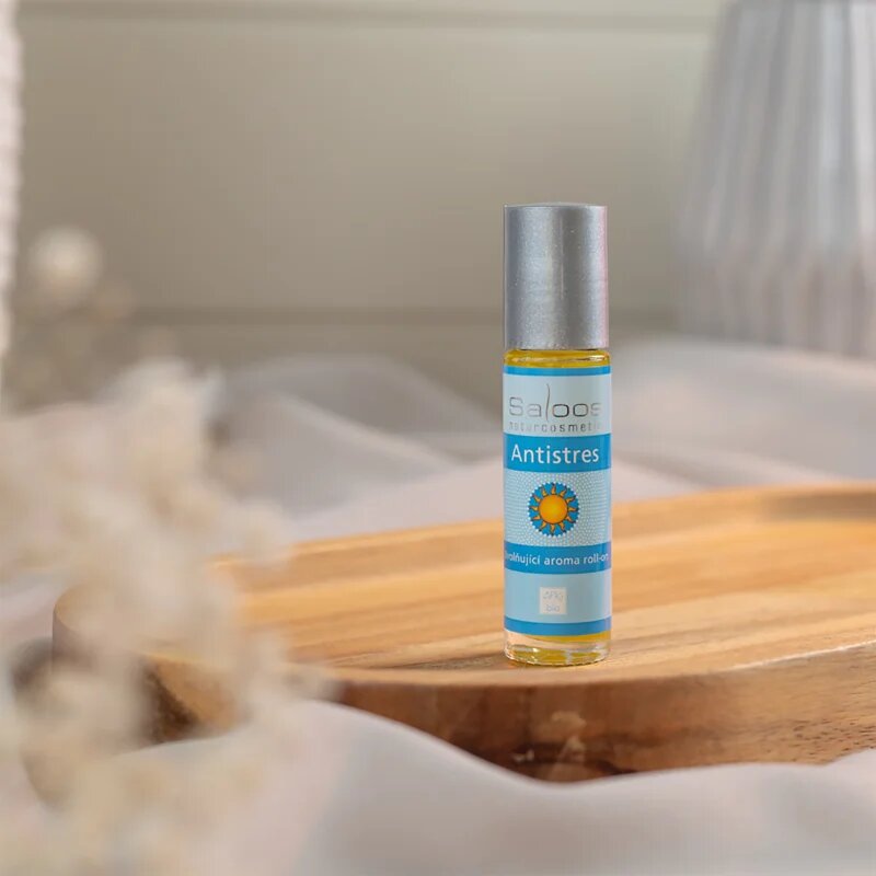 Saloos Bio Aroma Antistres roll-on proti známkám únavy 9 ml