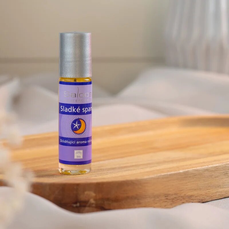 Saloos Bio Aroma Sladké Spaní roll-on se zklidňujícím účinkem 9 ml