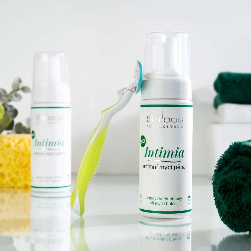 Saloos Bio Intimia mycí pěna na intimní hygienu 150 ml