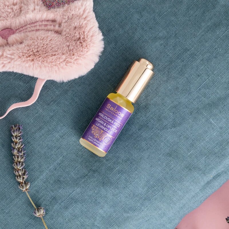 Saloos Bio Královská Péče Argan & Opuncie & Levandule bio arganový olej s vůní levandule 20 ml