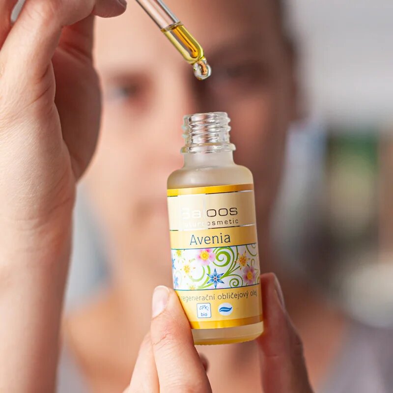Saloos Bio Pleťové Oleje Avenia vyživující olej pro citlivou a zarudlou pleť 20 ml