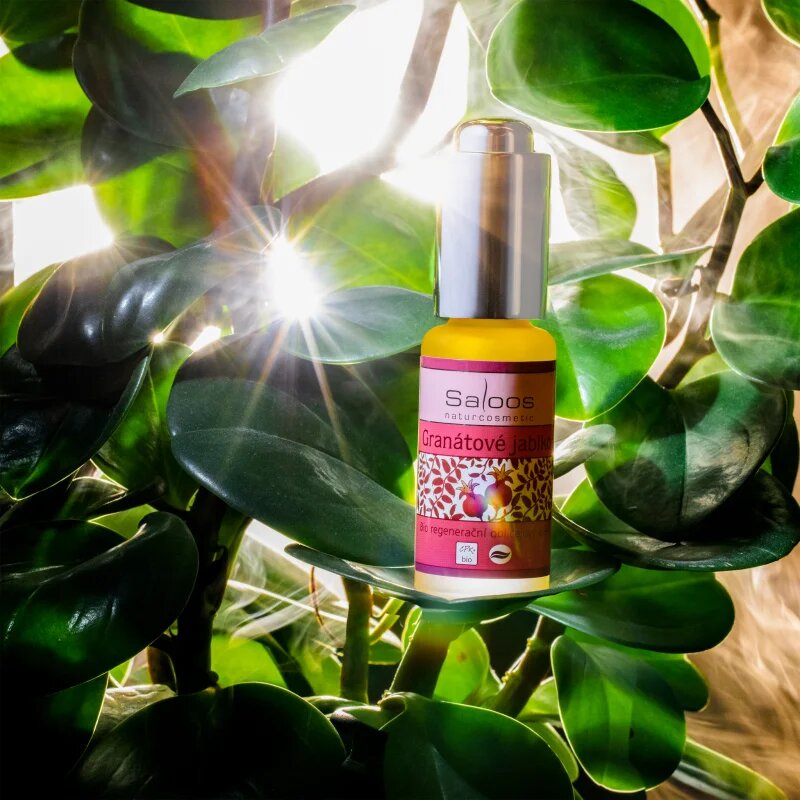 Saloos Bio Pleťové Oleje Granátové Jablko rozjasňující olej pro suchou pleť 20 ml