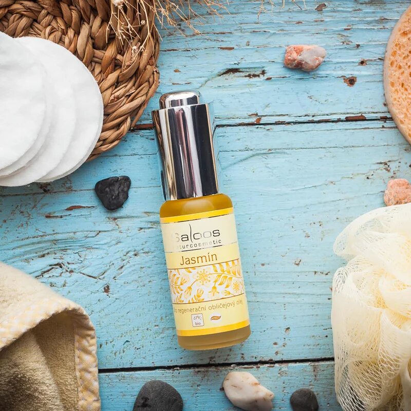 Saloos Bio Pleťové Oleje Jasmín rozjasňující olej pro všechny typy pleti 20 ml