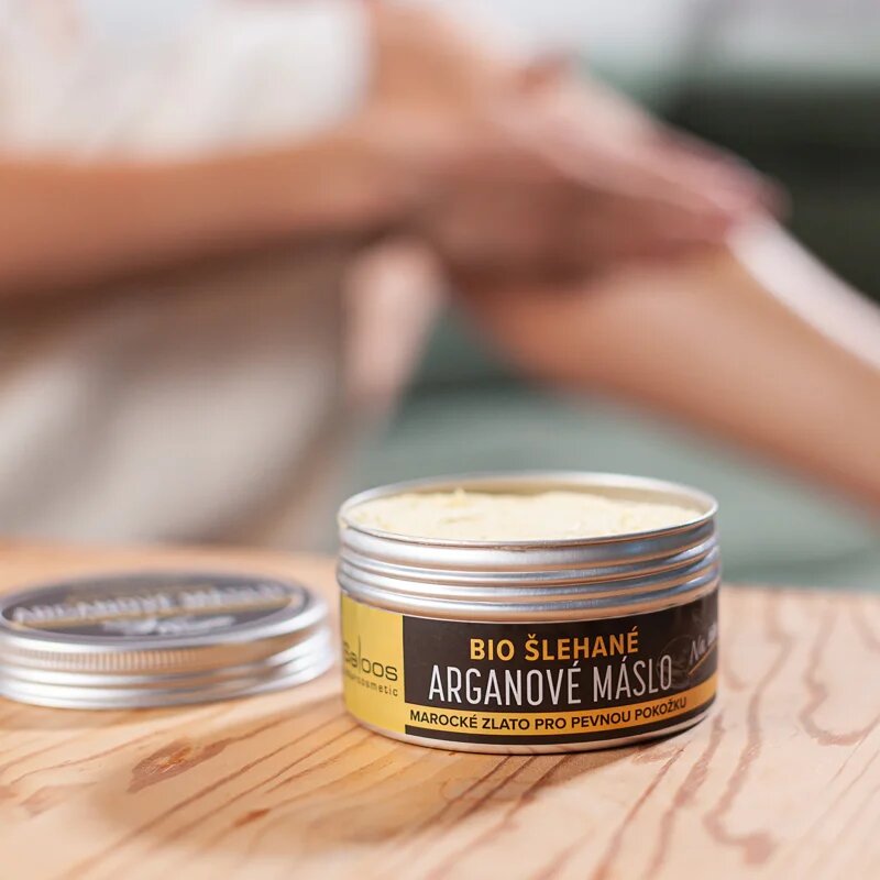 Saloos Bio Šlehaná Másla šlehané bio arganové máslo 150 ml