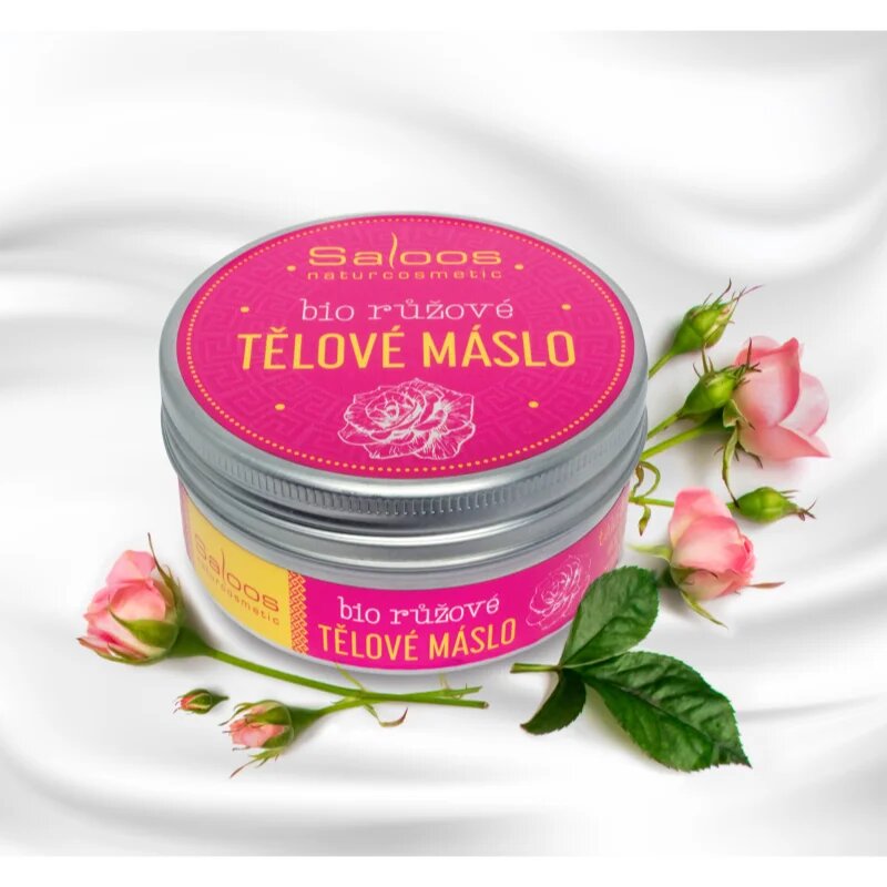 Saloos Bio Šlehaná Másla šlehané růžové máslo 75 ml