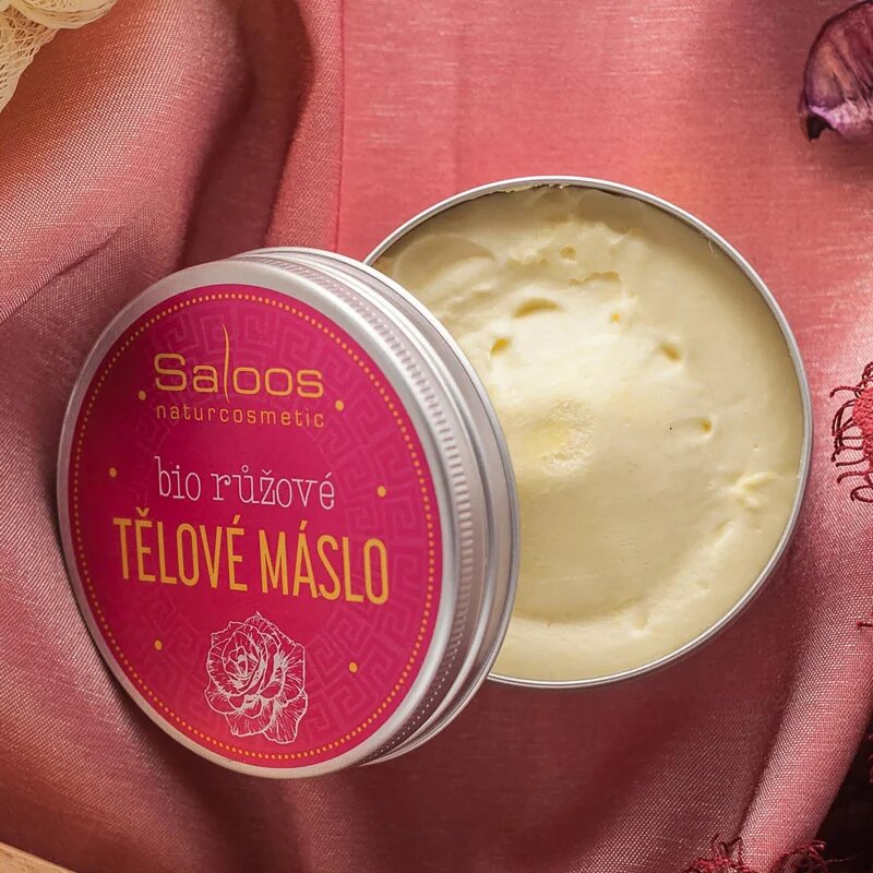 Saloos Bio Šlehaná Másla šlehané růžové máslo 75 ml