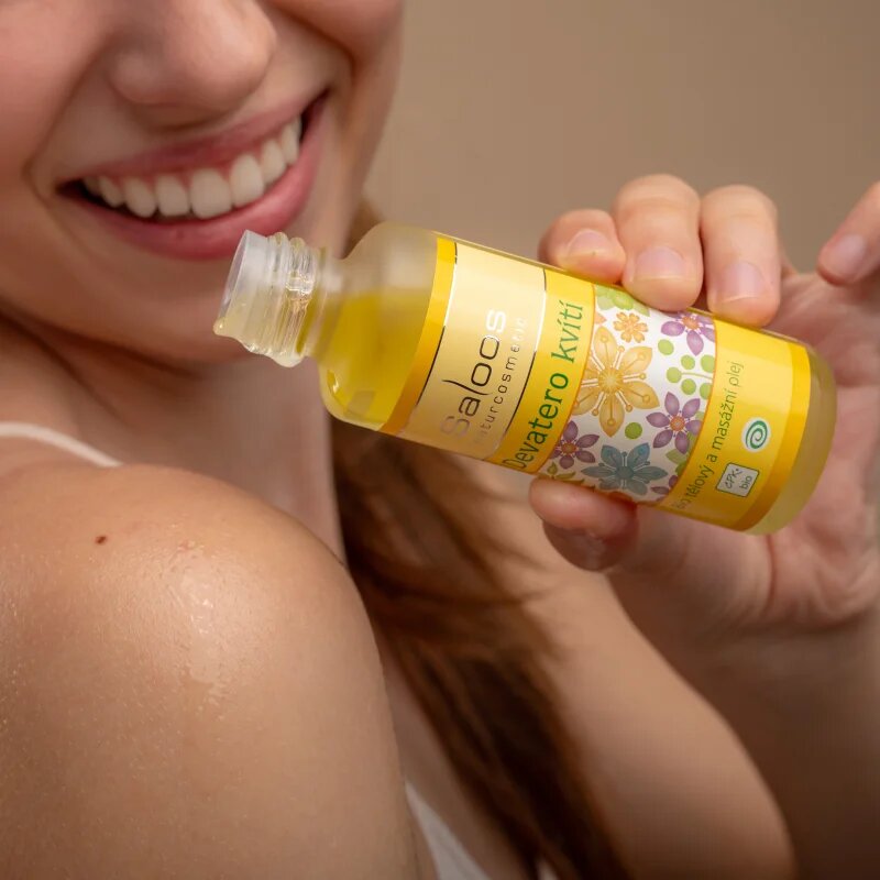 Saloos Bio Tělové A Masážní Oleje Devatero Kvítí tělový a masážní olej 50 ml