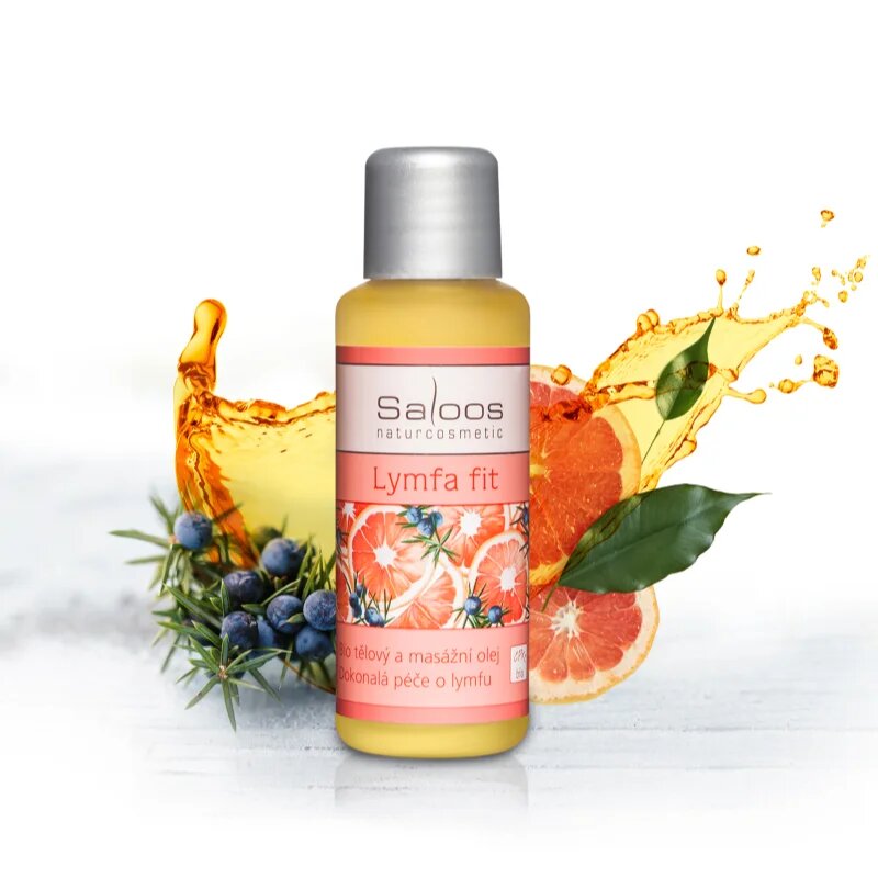 Saloos Bio Tělové A Masážní Oleje Lymfa Fit tělový a masážní olej 50 ml
