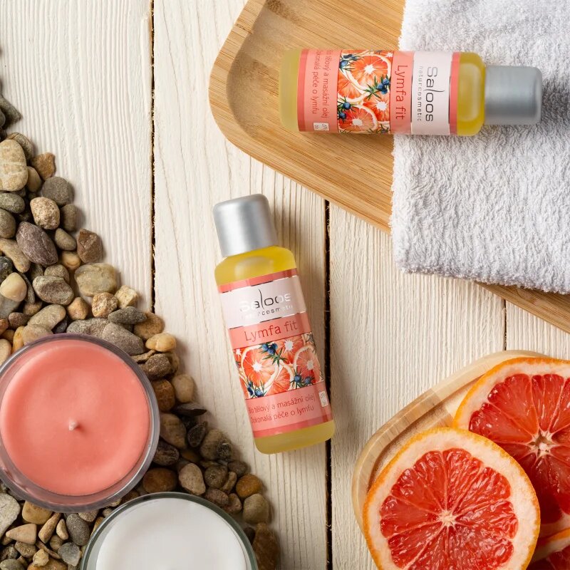 Saloos Bio Tělové A Masážní Oleje Lymfa Fit tělový a masážní olej 50 ml