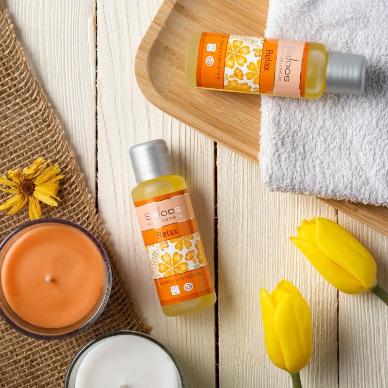 Saloos Bio Tělové A Masážní Oleje Relax tělový a masážní olej 50 ml