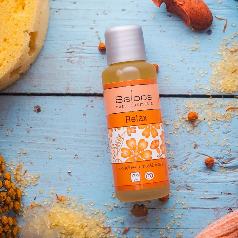 Saloos Bio Tělové A Masážní Oleje Relax tělový a masážní olej 50 ml