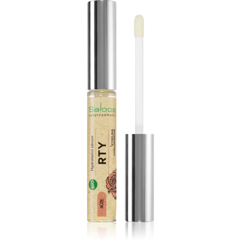 Saloos Bioaktivní Sérum hydratační sérum na rty Růže 7 ml
