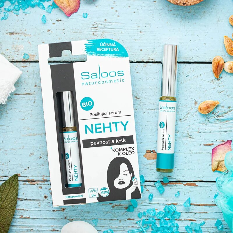 Saloos Bioaktivní Sérum posilující sérum na poškozené nehty 7 ml