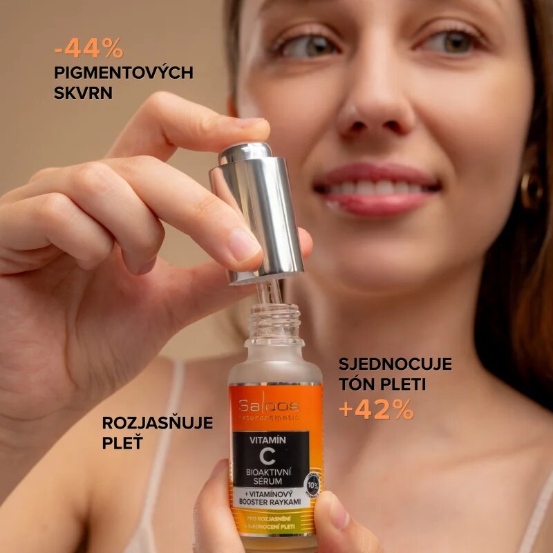 Saloos Bioaktivní Sérum rozjasňující sérum s vitaminem C 20 ml
