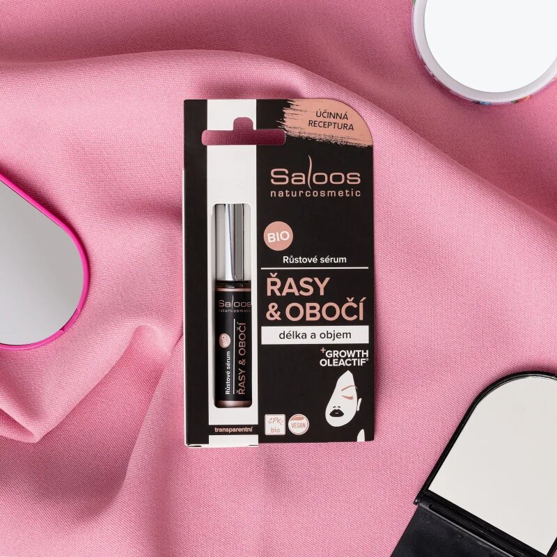 Saloos Bioaktivní Sérum růstové sérum na řasy a obočí 7 ml