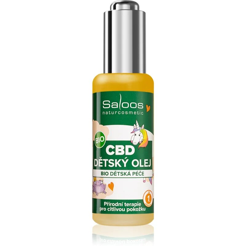 Saloos CBD zklidňující olej pro děti 50 ml