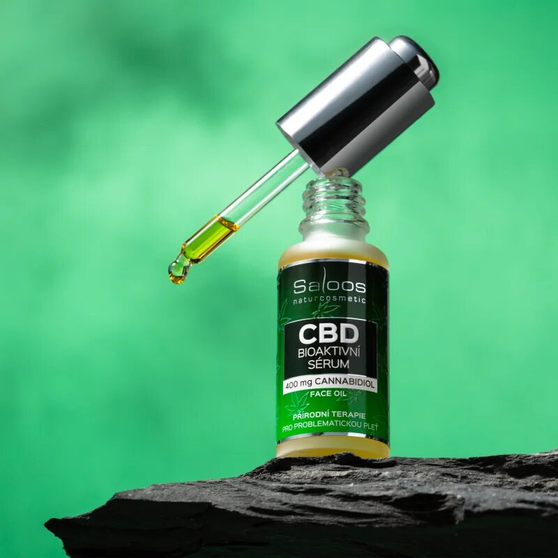 Saloos CBD zklidňující pleťové sérum 20 ml