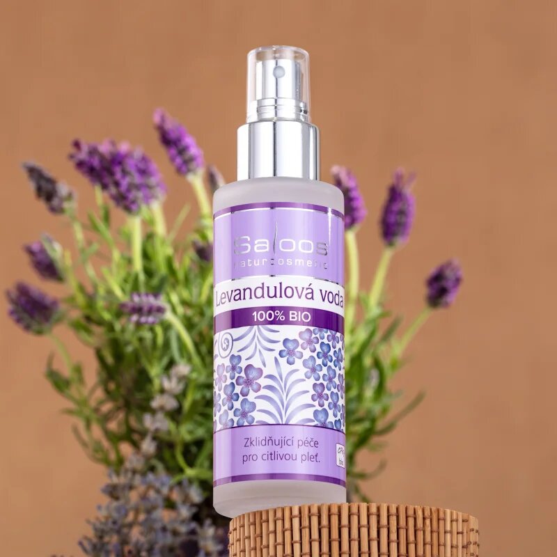 Saloos Květinová Voda Levandule 100% Bio levandulová voda 100 ml
