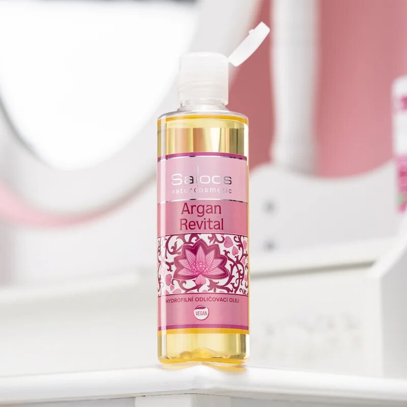 Saloos Odličovací Olej Argan Revital čisticí a odličovací olej 200 ml