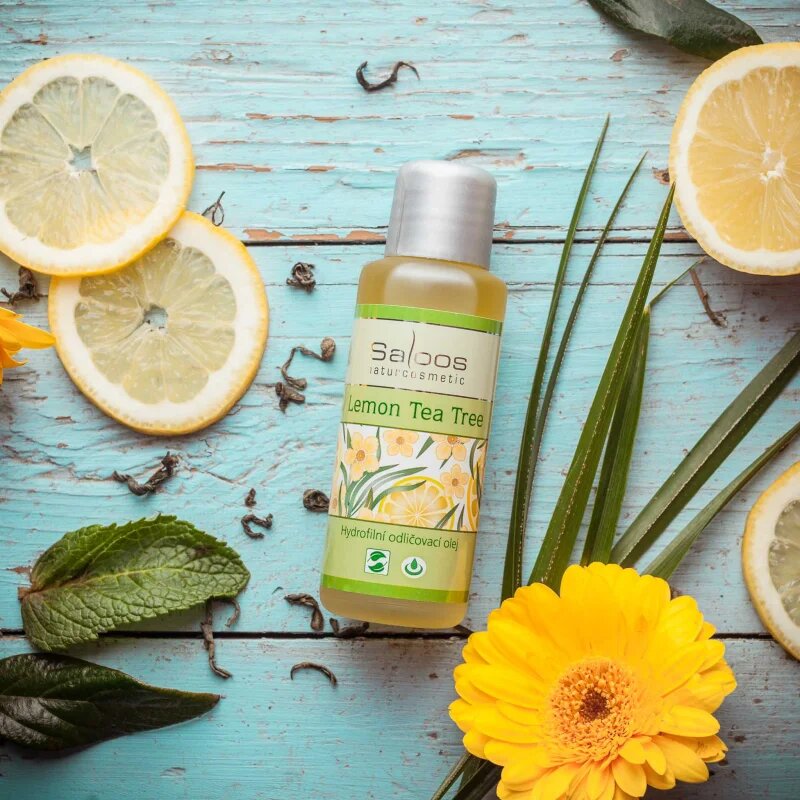 Saloos Odličovací Olej Lemon Tea Tree čisticí a odličovací olej 50 ml