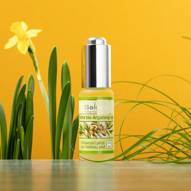 Saloos Oleje Lisované Za Studena Arganový Extra Bio bio arganový olej s omlazujícím účinkem 20 ml