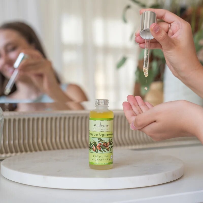 Saloos Oleje Lisované Za Studena Arganový Extra Bio bio arganový olej s omlazujícím účinkem 50 ml