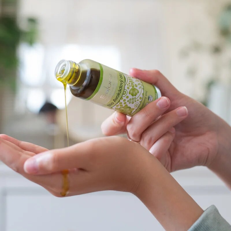 Saloos Oleje Lisované Za Studena Avokádový Bio bio avokádový olej 50 ml