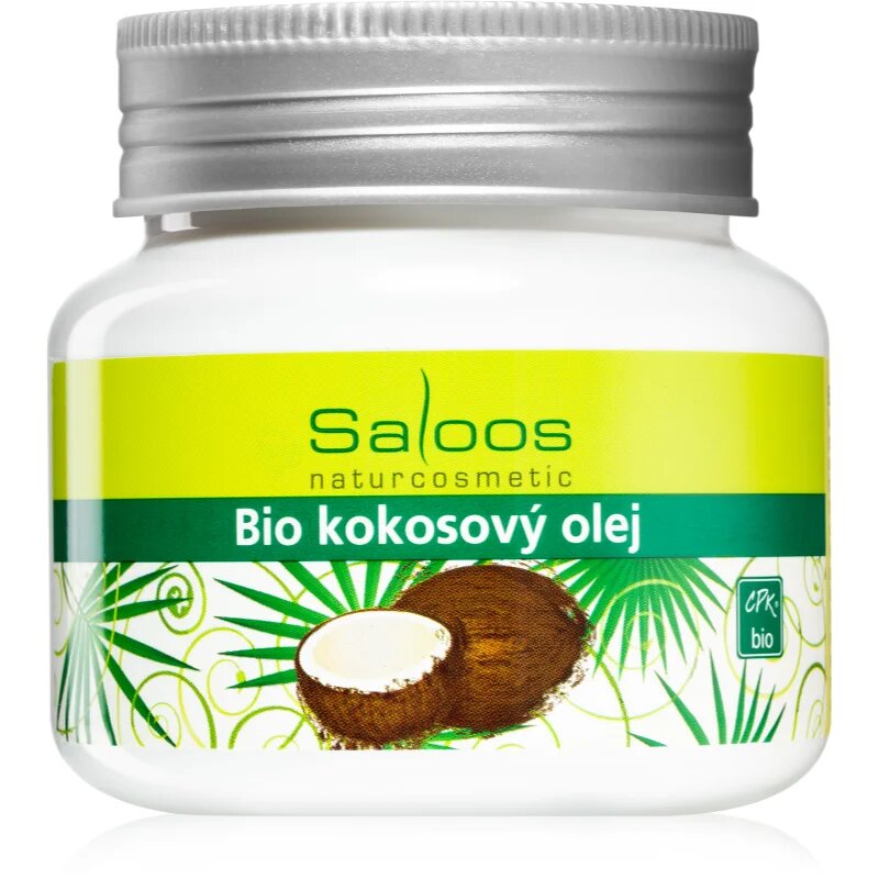 Saloos Oleje Lisované Za Studena Kokosový Bio kokosový olej pro suchou a citlivou pokožku 250 ml